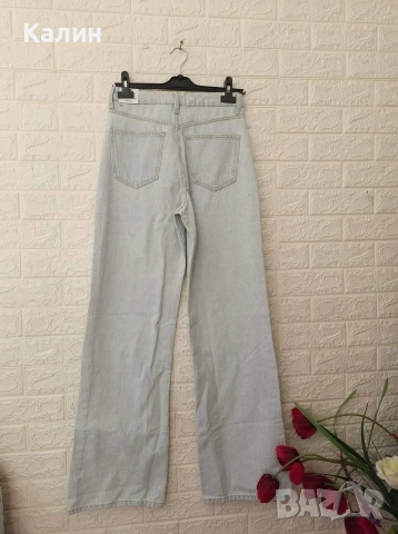 Дамски дънки Mango с висока талия - 39 лв. , снимка 5 - Дънки - 52791718