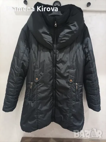 Зимно яке с коланче, размер XL (със забележка), снимка 2 - Якета - 47992650