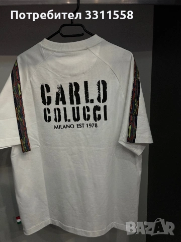 Carlo Colucci - Тениска Colucci Tapes, снимка 4 - Тениски - 53531316