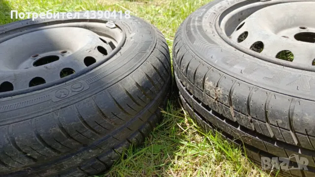 Продавам гуми с джанти Goodyear 165/70/14 -2 бр., снимка 5 - Гуми и джанти - 49213384