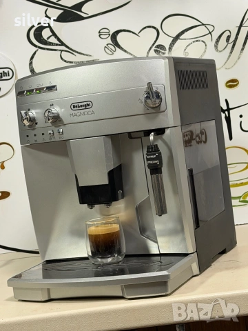 Кафемашина кафе автомат delonghi magnifica с гаранция