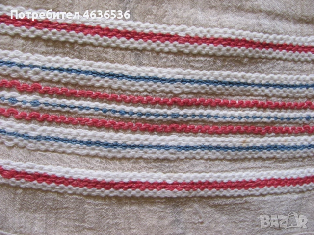 Кърпа, месал, кенар, ръчна изработка , 120х60см., снимка 3 - Антикварни и старинни предмети - 53258525