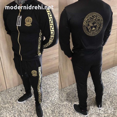 Versace 2155 велюровый спортивный костюм