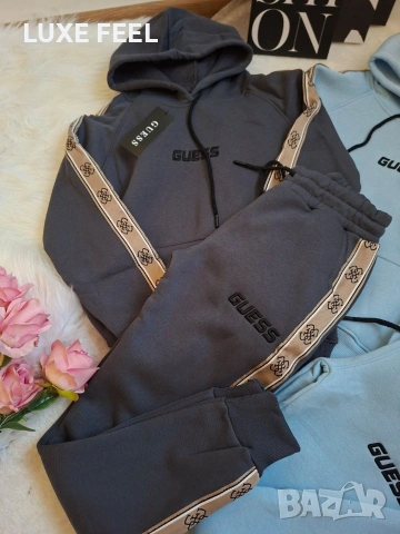 Дамски Ватирани Комплекти - лого Бродирано ⚜️Guess, снимка 6 - Спортни екипи - 53022128