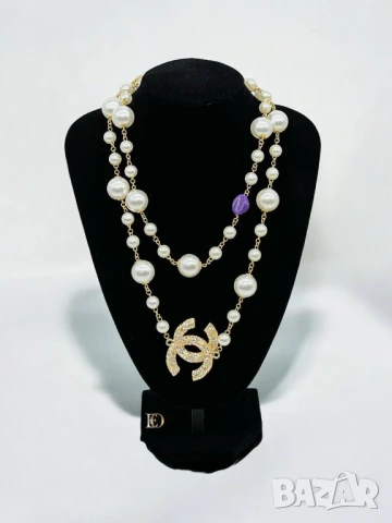 колиета chanel valentino garavani , снимка 7 - Колиета, медальони, синджири - 50745475