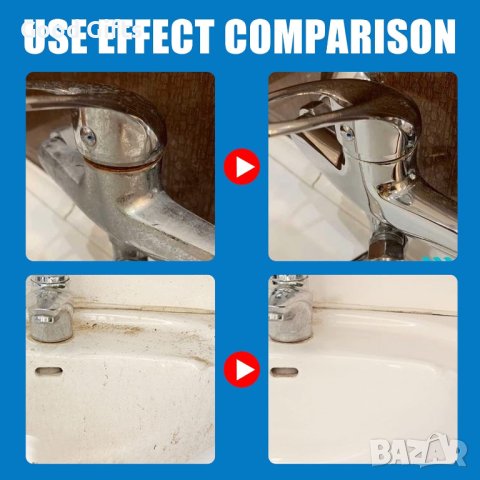 Мощен Универсален препарат за баня, Отстраняване на котлен камък , снимка 4 - Препарати за почистване - 43514113