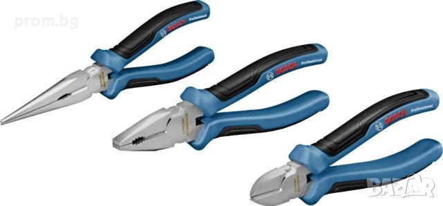 Bosch Professional /син цвят/ клещи, комбинирани, резачки, секачки, дълга човка, Германия