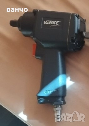 Пневматичен НОВ ударен реверсивен гайковерт Verke - premium link - нов