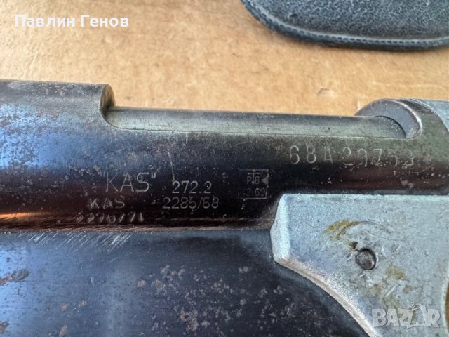 Стар пистолет за пирони, снимка 10 - Антикварни и старинни предмети - 44068570