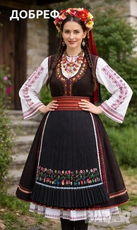 Вълнена престилка/пищимал за народна носия