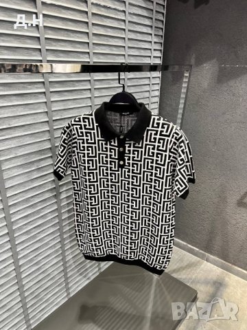 Balmain мъжки пуловер с къс ръкав Намален