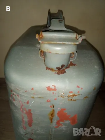 Стара туба за гориво 20 л., снимка 4 - Антикварни и старинни предмети - 49115913