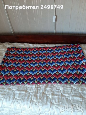  КОВЬОР ЗА СТЕНА,ръчна бродерия, снимка 8 - Други - 32412370