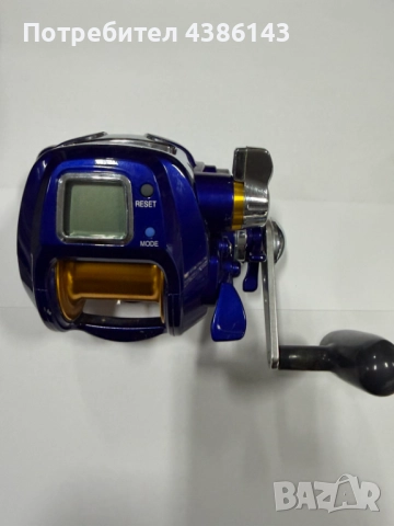 Продавам електрическа макара Daiwa Tanacom 500S, снимка 3 - Макари - 52691238