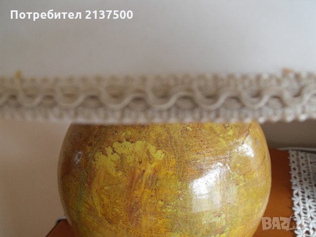 2 бр абажури -бял и оранж, снимка 7 - Настолни лампи - 26931262