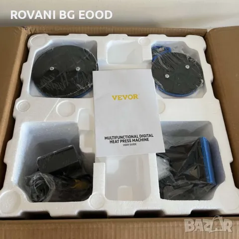 5 в 1 - Качествена Термопреса 30х38см, снимка 2 - Други машини и части - 47387734