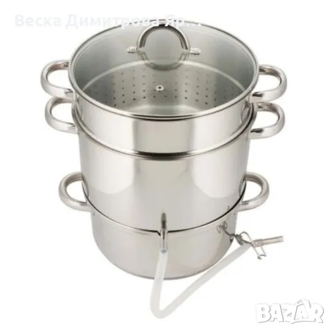 Соковарка, 8л., неръжд. стомана, снимка 2 - Други - 47358120