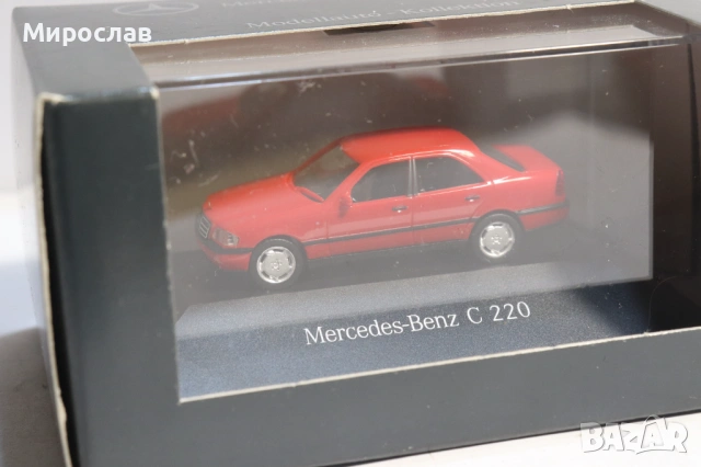 HERPA H0 1/87 MERCEDES BENZ C 220 КОЛИЧКА МОДЕЛ, снимка 3 - Колекции - 53566541