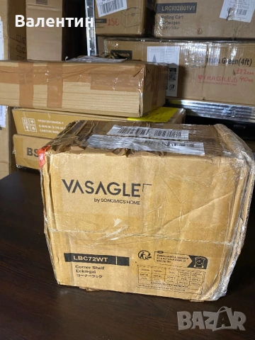 Ъглов стенен рафт с 5 нива, снимка 5 - Етажерки - 53149227