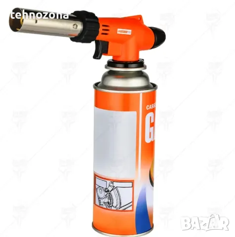 Газова горелка байонет с пиезо запалване, работи на 360° max. 1.45KW PREMIUM-HD, снимка 4 - Други инструменти - 49283444