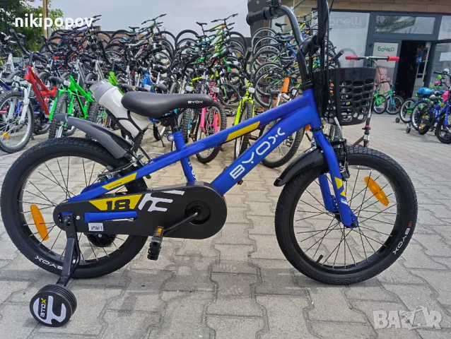 BYOX Велосипед 18" CHALLENGE син, снимка 1