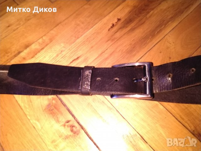 Колан G-Star естествена кожа 129см х37мм