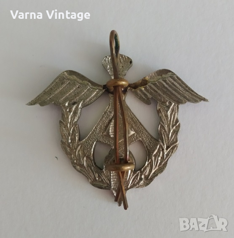  Кокарда на барета. белгийска армия. 50-70 г., снимка 2 - Антикварни и старинни предмети - 44908880