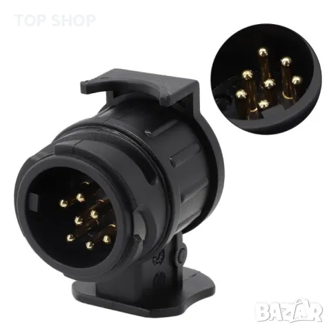 Конвертор на конектор за каравана RV камион, 13-пинов към 7-пинов преобразувател ,, снимка 3 - Аксесоари и консумативи - 48547721