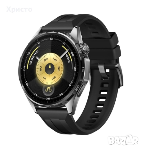 НОВ!!! Смарт часовник Huawei Watch GT 6, 46MM, Black Stainless Steel Case