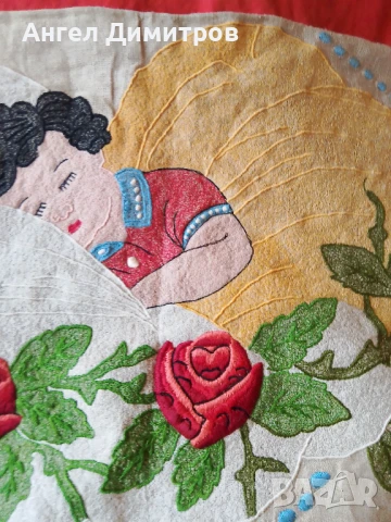 Фъкана калъфка изглежда нова , снимка 7 - Антикварни и старинни предмети - 50986847