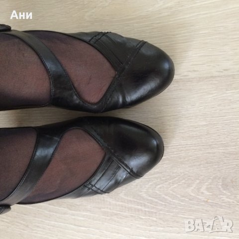 Черни елегантни обувки с каишка HUSH PUPPIES., снимка 2 - Дамски обувки на ток - 34710753