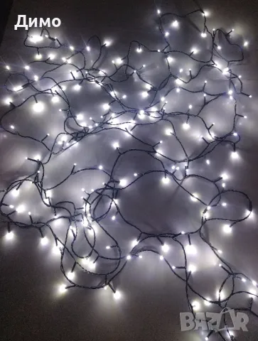 коледни лампи лед Led 16.5м външни , снимка 2 - Лед осветление - 48120386