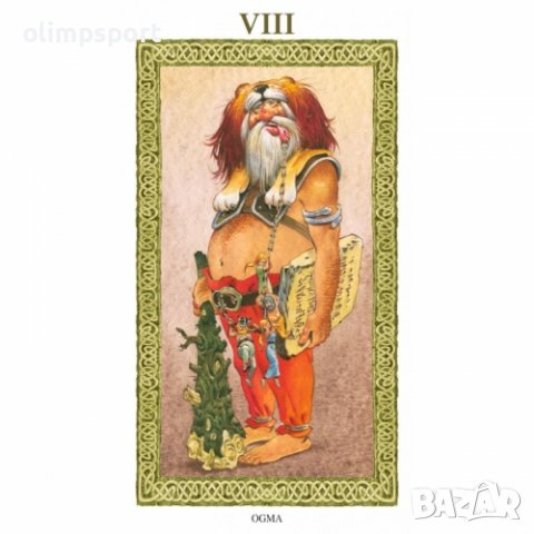 карти таро  LOSCARABEO DRUIDS   нови , снимка 9 - Карти за игра - 39779209