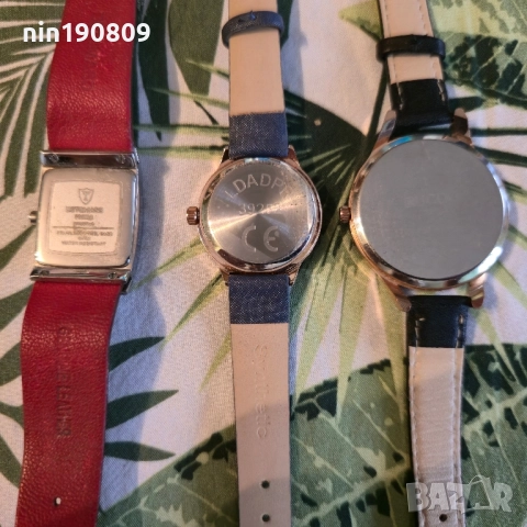 Лот от 3 Дамски Кварцови Часовника , снимка 2 - Дамски - 52007917