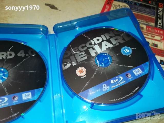 DIE HARD 4.0 X2 BLU-RAY DISC 2109250837, снимка 8 - Blu-Ray филми - 51783276