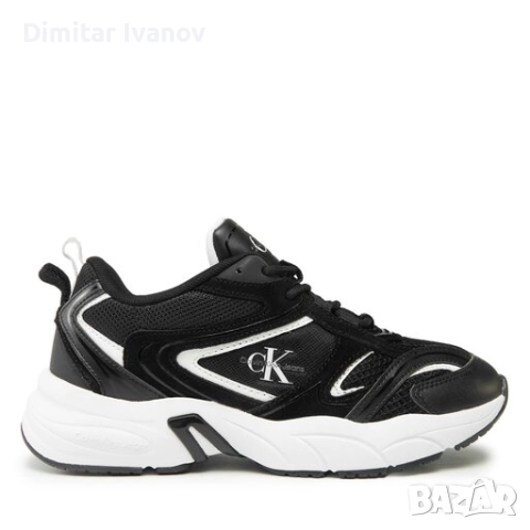 Calvin Klein Jeans Retro Tennis Su-Mesh, снимка 2 - Маратонки - 52434666