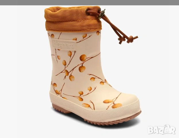 Гумени ботуши с вълна Bisgaard - longan fruit номер 37, снимка 2 - Дамски ботуши - 53417473