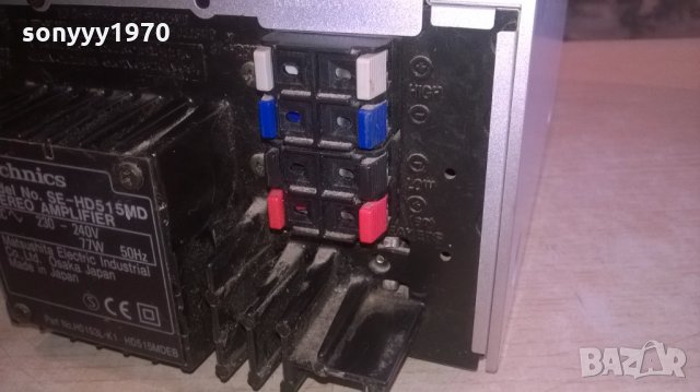 technics cd tuner amplifier-made in japan-внос швеция, снимка 18 - Аудиосистеми - 28062890