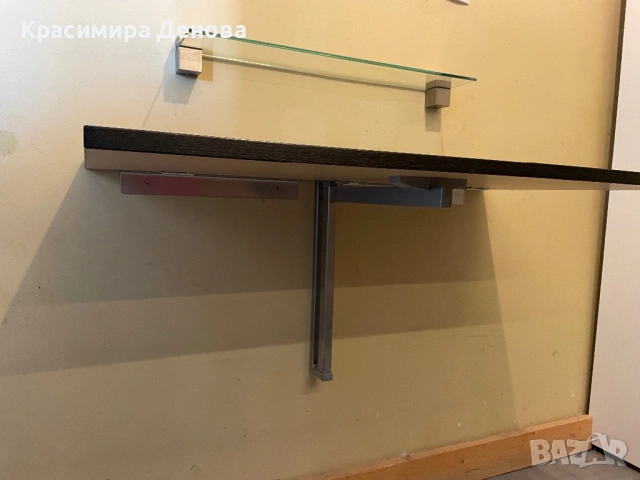 Маса с падащ плот Икеа BJURSTA, снимка 6 - Маси - 53571731