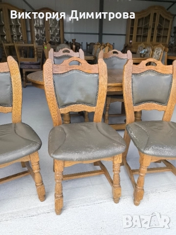 Комплект от 6 трапезни стола , снимка 2 - Столове - 51738273