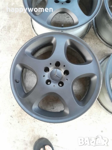 Оригинални джанти за Мерцедес 5х112 17ц ЕТ37, снимка 4 - Гуми и джанти - 51851082