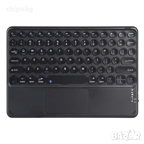 Клавиатура Z16, Тъчпад, Bluetooth, Черен, снимка 1