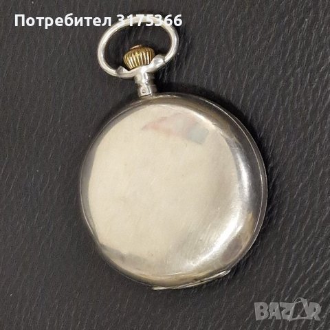 Джобен сребърен часовник Омега 3 капака колекционерски, снимка 2 - Антикварни и старинни предмети - 44068688