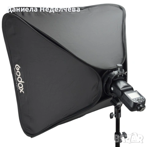 Универсален адаптер Gododx S2-type Speedlite Bracket (Bowens mount), снимка 5 - Чанти, стативи, аксесоари - 53173316