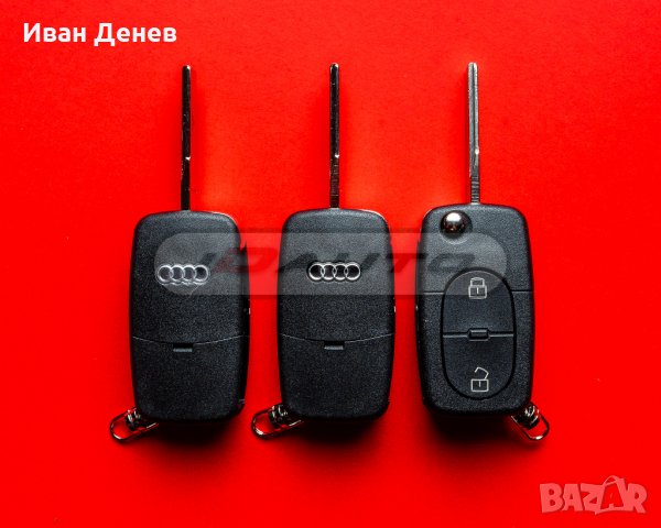 Кутийка Ключ Ауди / Audi A2, A3, A4, A5, A6, A8, Tt, Q7 Дистанционно, снимка 4 - Аксесоари и консумативи - 32733204
