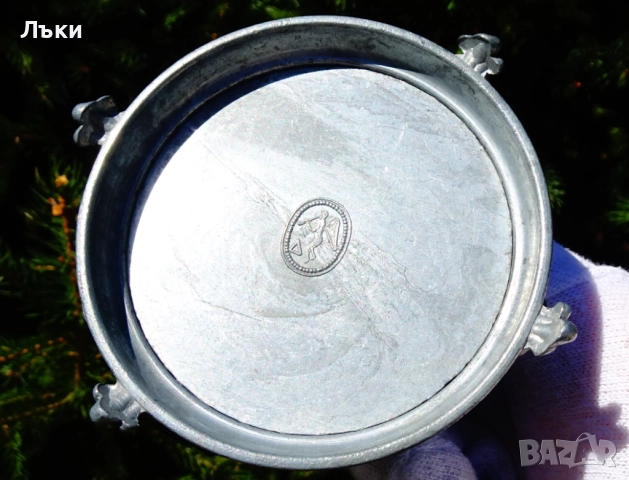 Калаена кана с капак 200 мл.,средновековен дизайн. , снимка 8 - Антикварни и старинни предмети - 51571042