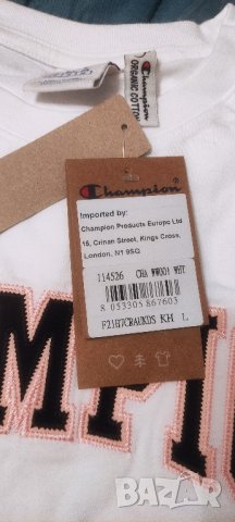 Нова тениска Champion Womens Rochester T-Shirt, оригинал, снимка 6 - Тениски - 43764920