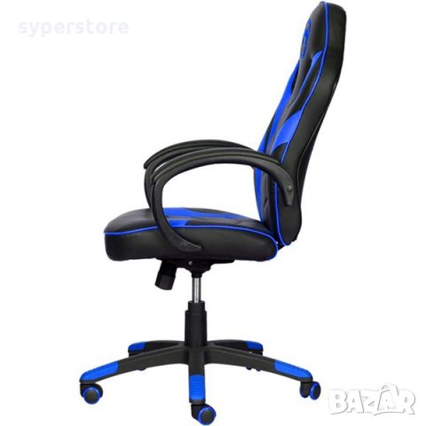 Геймърски стол Marvo CH301 Черно - Син Ергономичен стол за геймъри, снимка 2 - Столове - 35095449