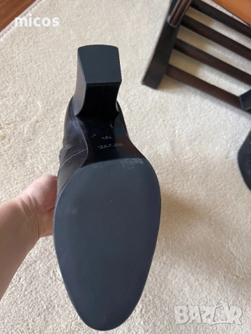 Alberto Zaga,естествена кожа отвън и отвътре изцяло,италиански 100%оригинал боти, снимка 4 - Дамски боти - 52722905