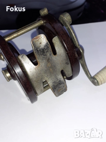 Стара американска макара за морски риболов - Penn, снимка 6 - Антикварни и старинни предмети - 53278947